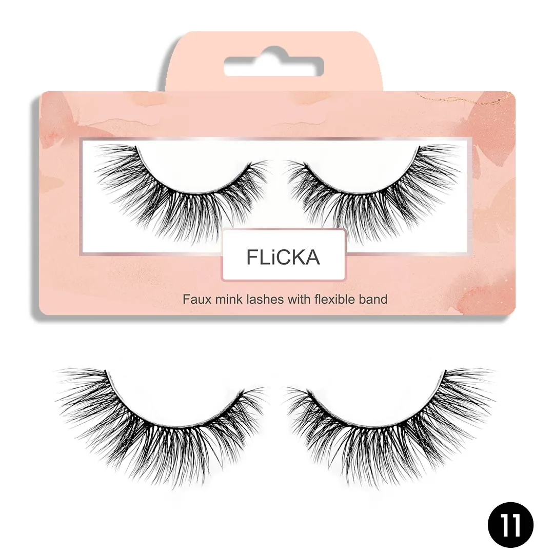 Flicka Mink Lash Style 11 Flicka Mink Lash Style 11-Pack Size-Style 11