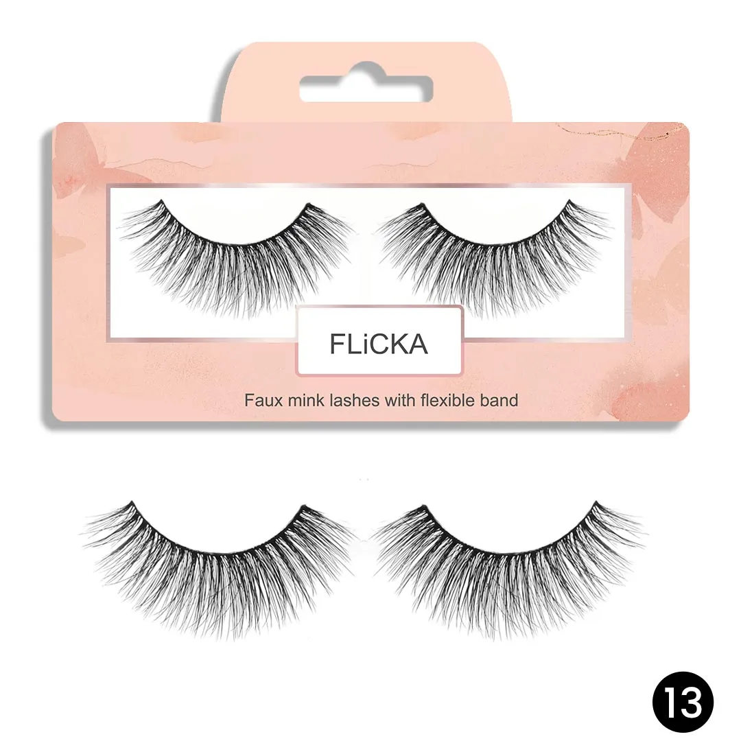 Flicka Mink Lash Style 13 Flicka Mink Lash Style 13-Pack Size-Style 13