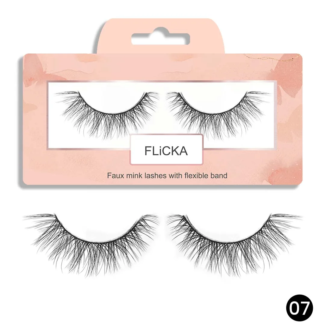Flicka Mink Lash Style 7 Flicka Mink Lash Style 7-Pack Size-Style 7
