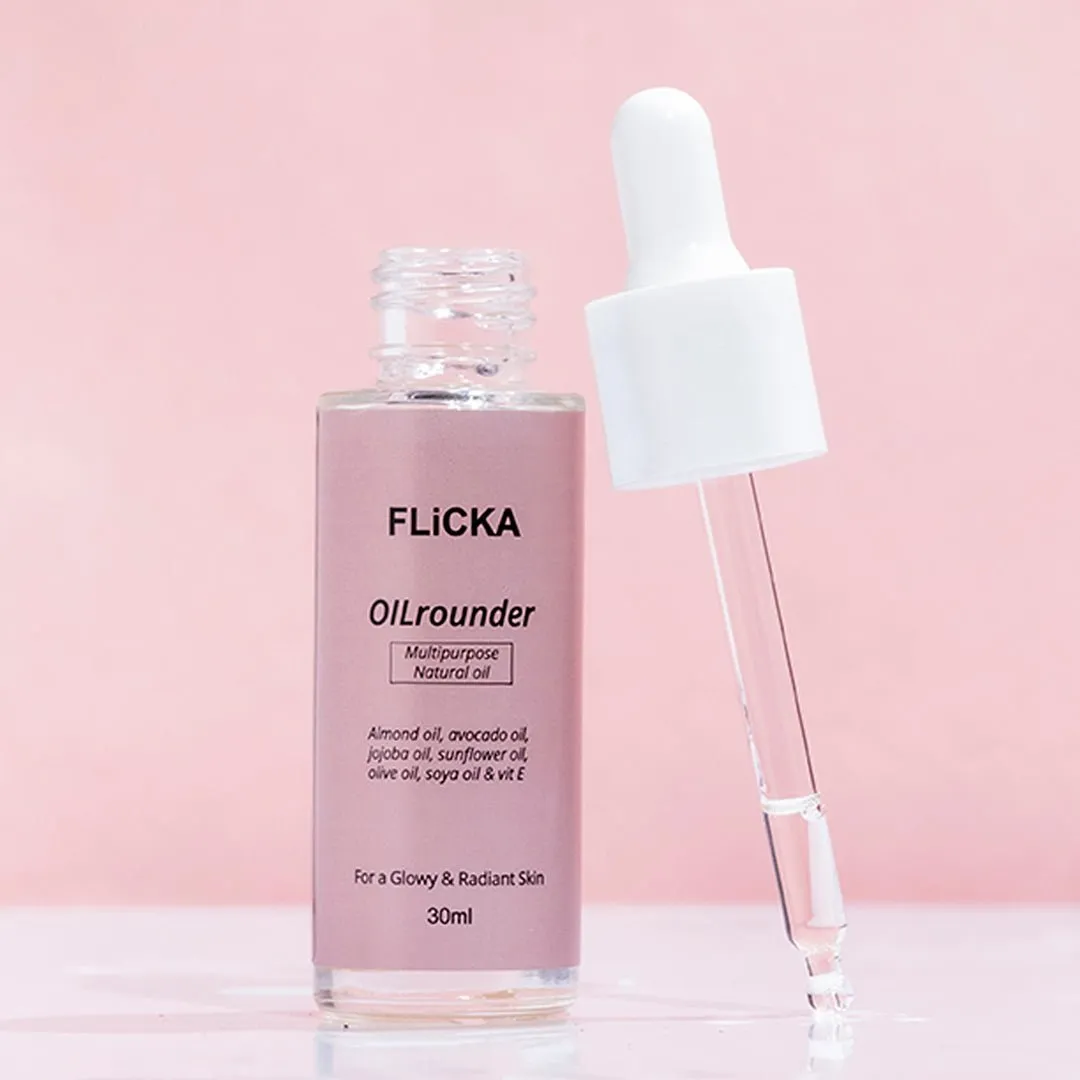 Flicka Oil Rounder - Multi Purpose Oil Flicka Oil Rounder - Multi Purpose Oil-Pack Size-30 ml
