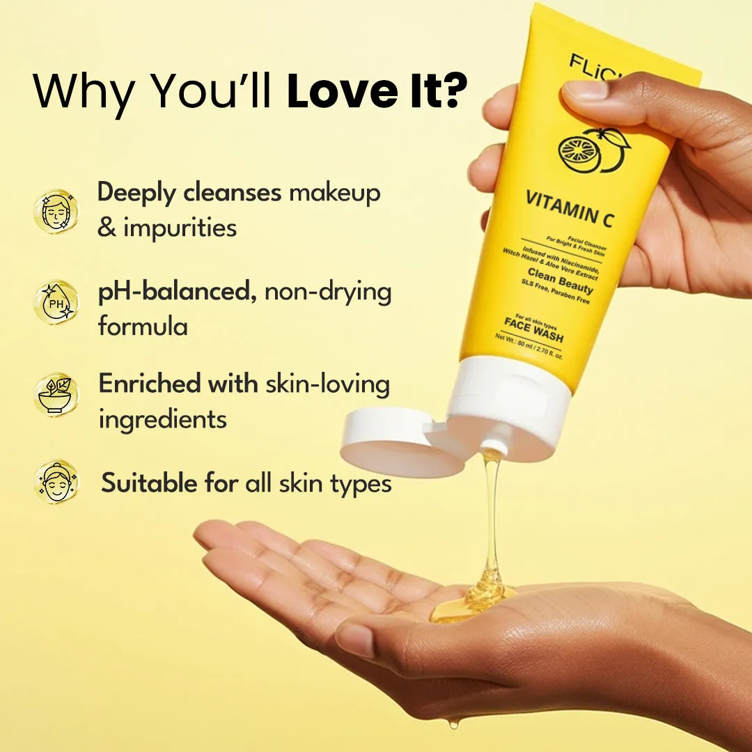 Flicka Vitamin C Facial Cleanser - Image 4