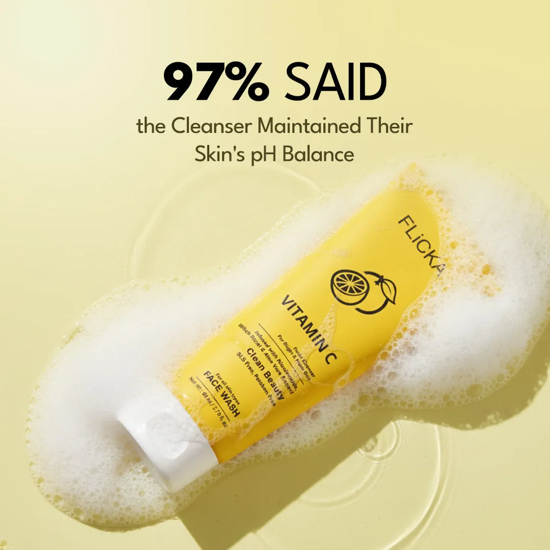 Flicka Vitamin C Facial Cleanser - Image 5