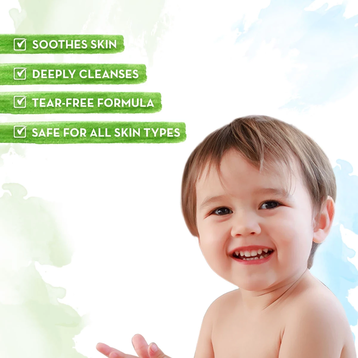 Foaming Face Wash For Kids With Aloe Vera & Coconut For Gentle Cleansing - Image 7