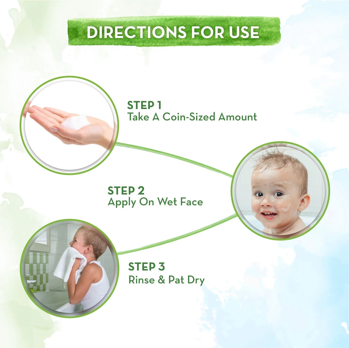Foaming Face Wash For Kids With Aloe Vera & Coconut For Gentle Cleansing - Image 9