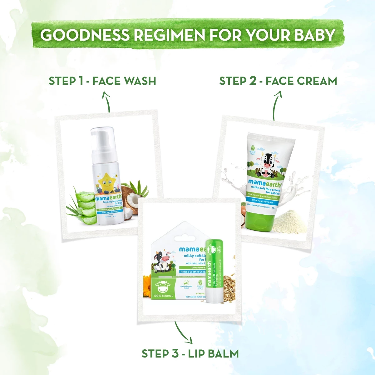 Foaming Face Wash For Kids With Aloe Vera & Coconut For Gentle Cleansing - Image 10