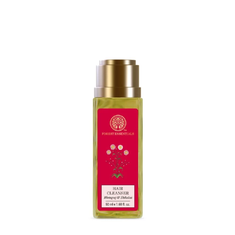 Forest Essentials Hair Cleanser Bhringraj & Shikakai Shampoo for Hair Fall & Dandruff