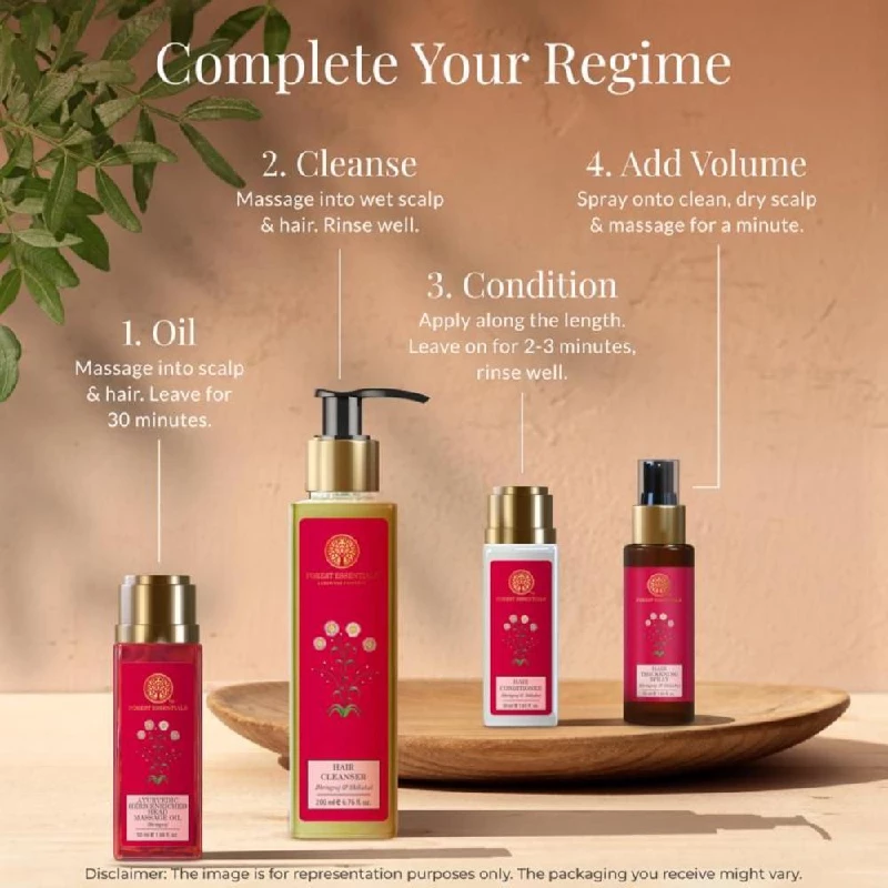 Forest Essentials Hair Cleanser Bhringraj & Shikakai Shampoo for Hair Fall & Dandruff - Image 8