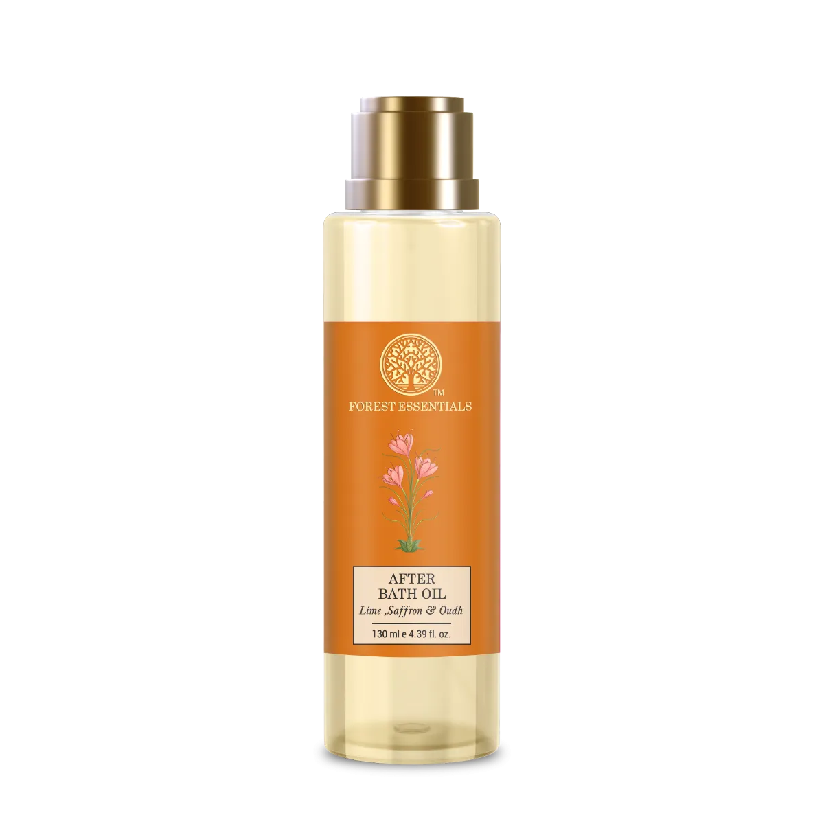Forest Essentials After Bath Oil Lime Saffron & Oudh