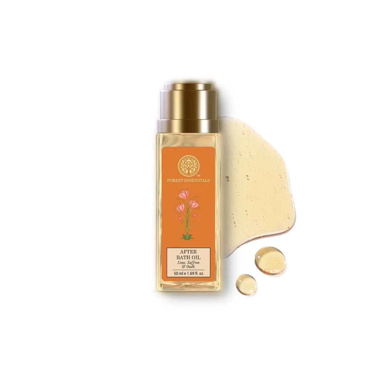 Forest Essentials After Bath Oil Lime Saffron & Oudh - Image 9