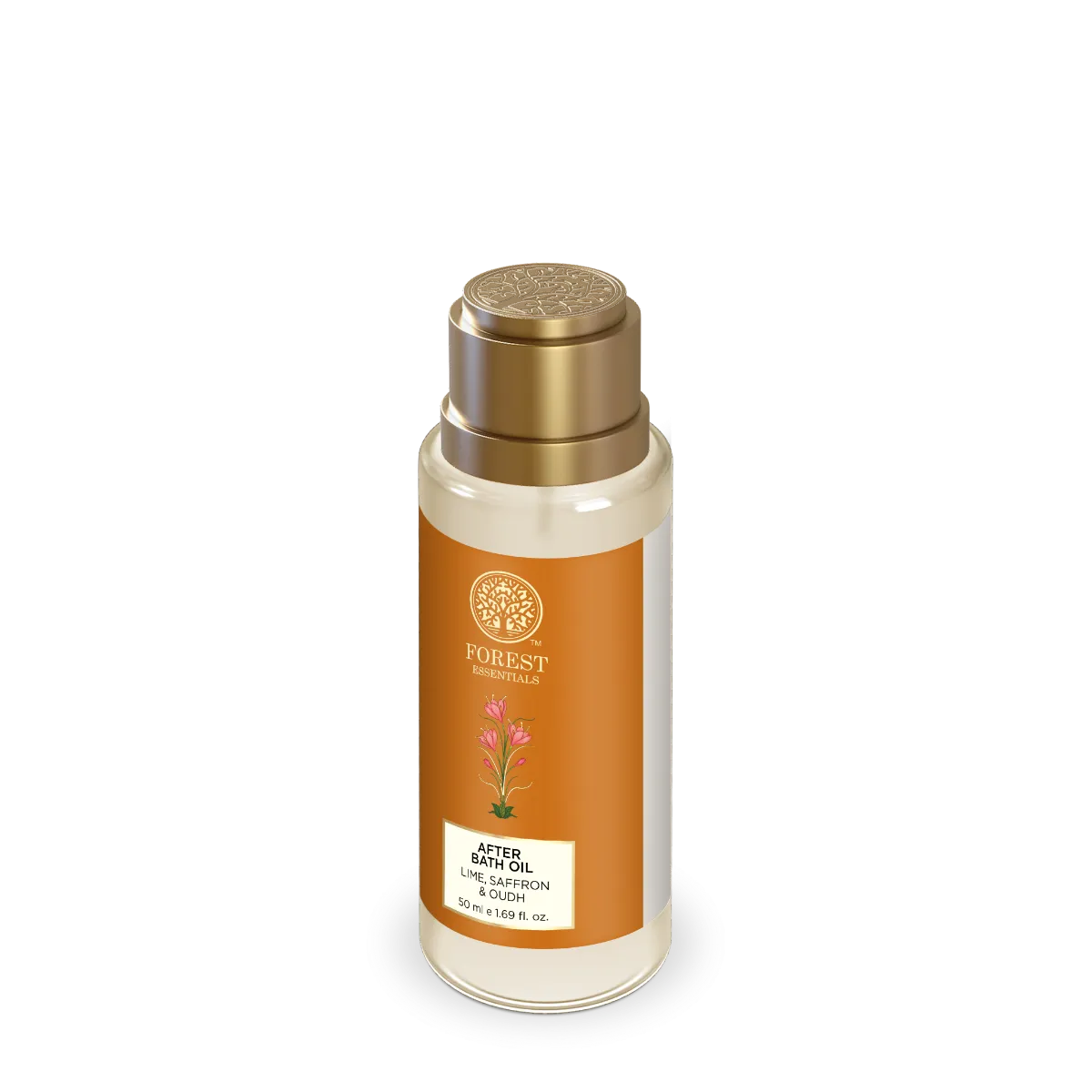 Forest Essentials After Bath Oil Lime Saffron & Oudh - Image 10