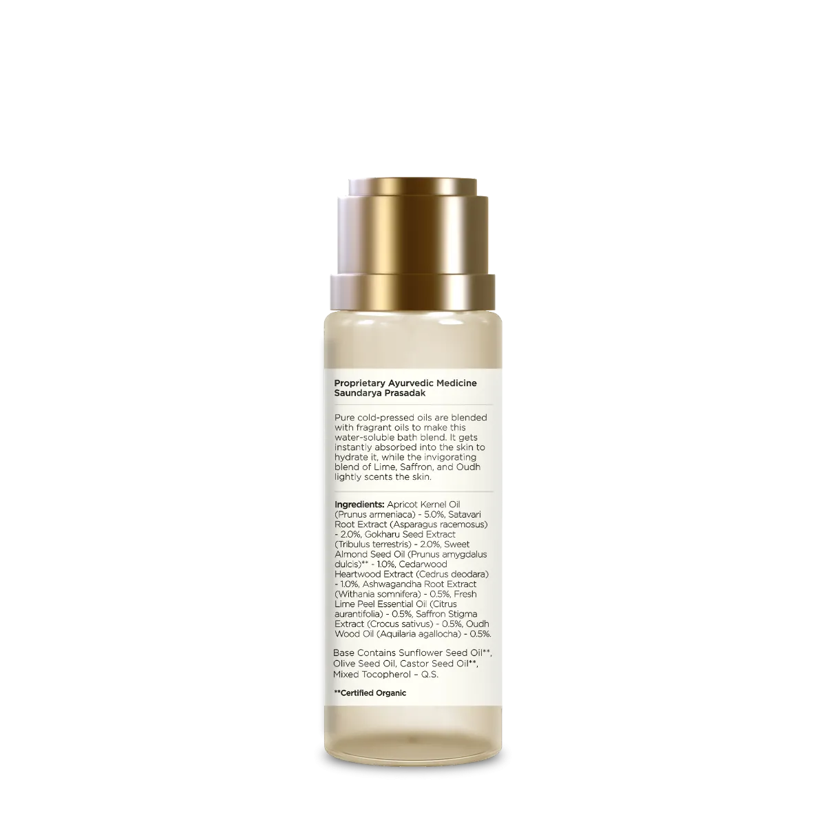 Forest Essentials After Bath Oil Lime Saffron & Oudh - Image 11