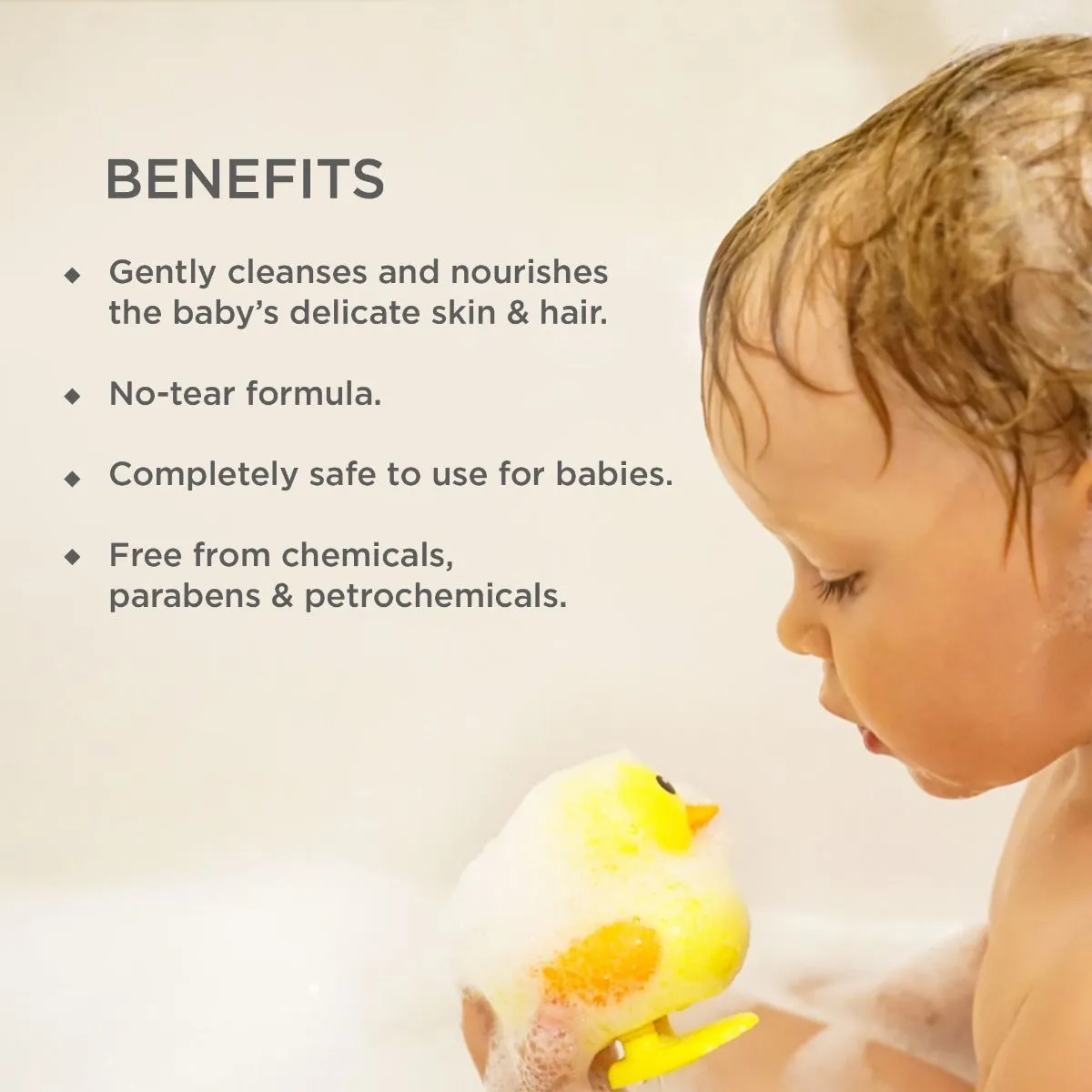 Forest Essentials Baby Hair & Body Wash Dasapushpadi - Image 3