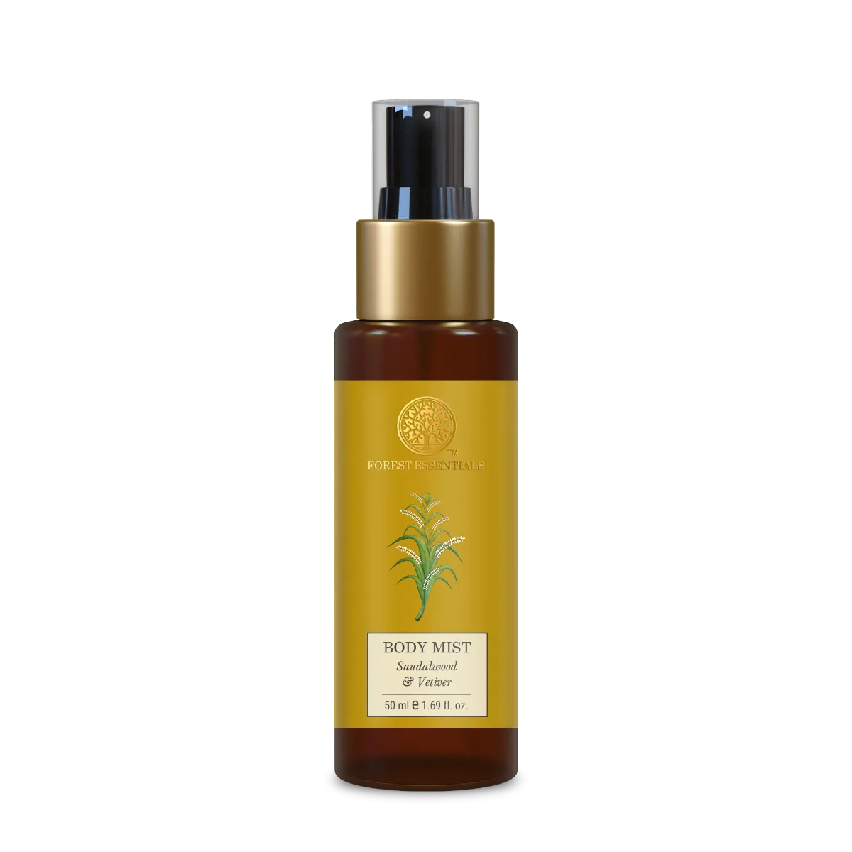 Forest Essentials Body Mist Sandalwood & Vetiver (50Ml) main image 1
