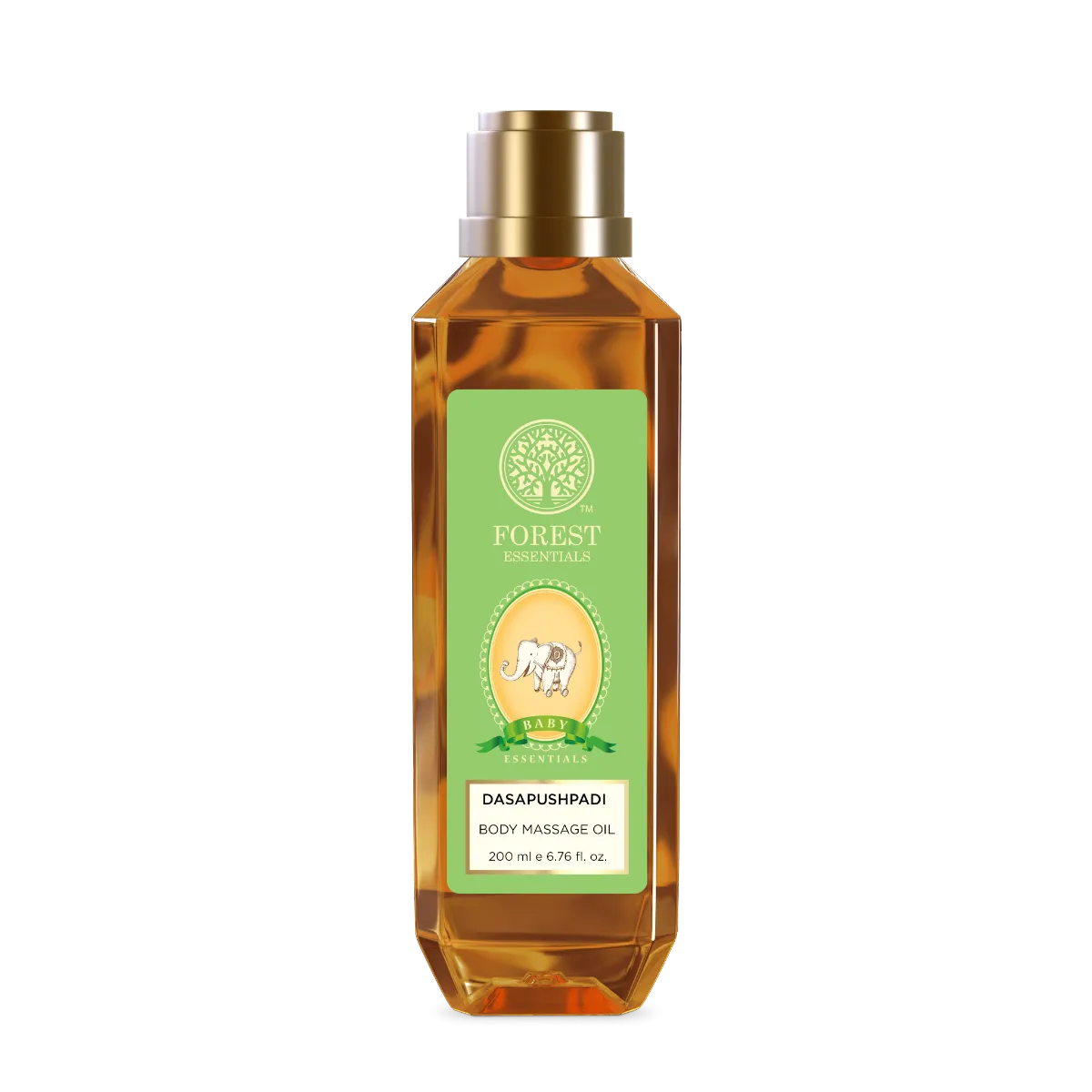 Forest Essentials Dasapushpadi Baby Body Massage Oil