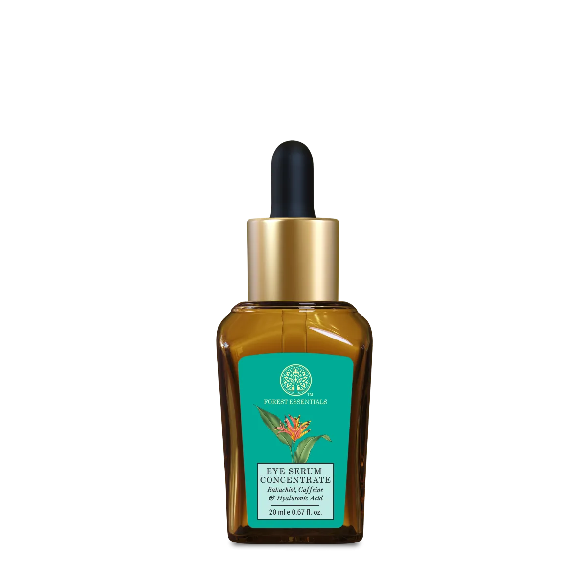 Forest Essentials Eye Serum Concentrate Bakuchiol, Caffeine & Hyaluronic Acid - Image 1