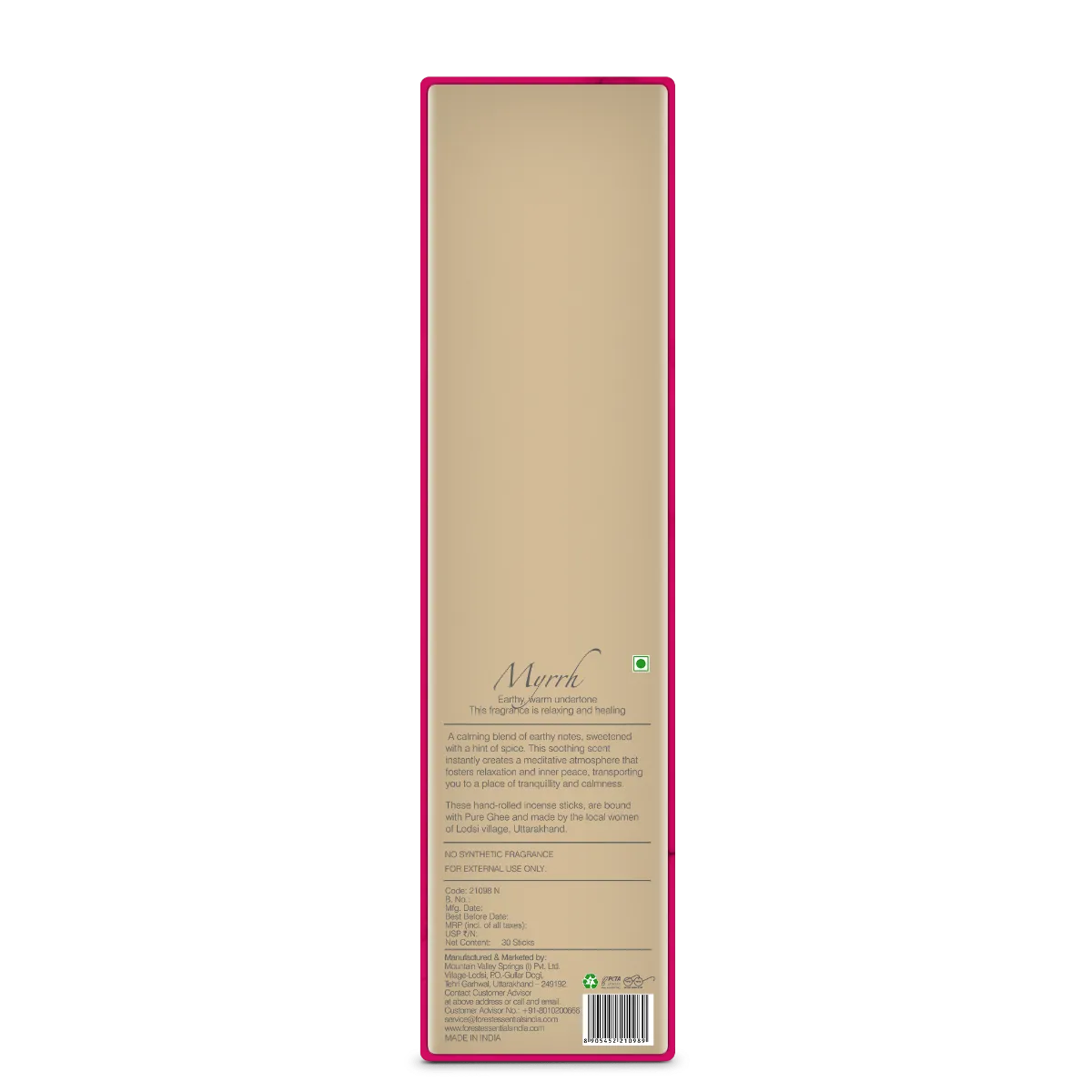 Forest Essentials Incense Sticks Myrrh - Image 2