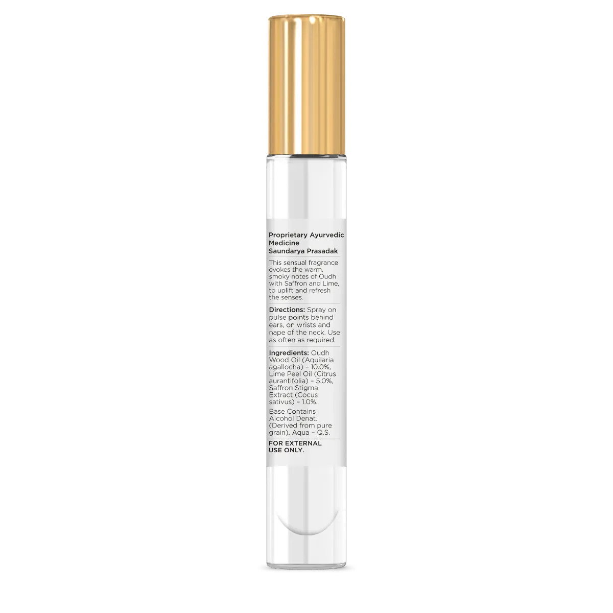 Forest Essentials Intense Perfume Kesari - Oudh, Saffron & Lime - Image 8