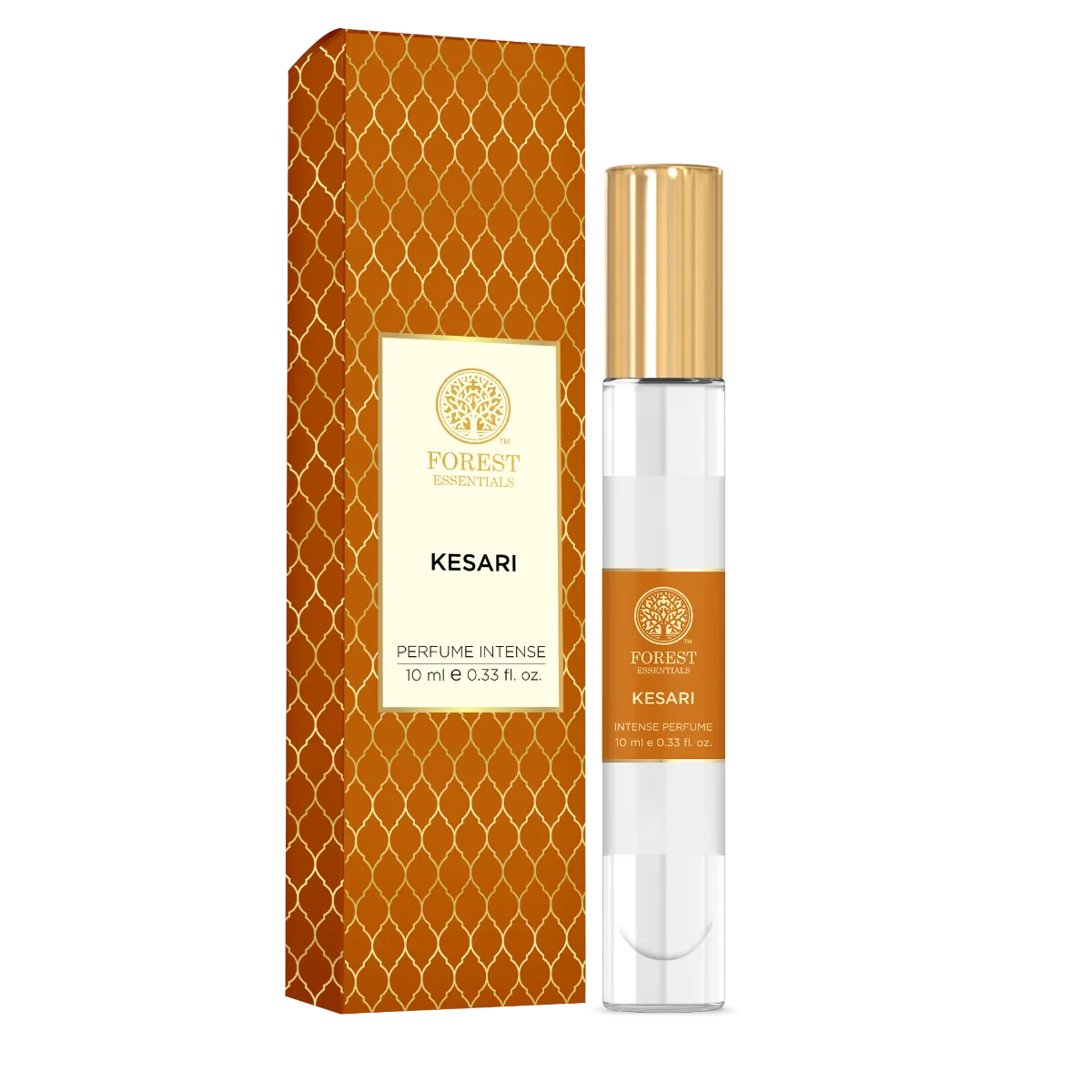 Forest Essentials Intense Perfume Kesari - Oudh, Saffron & Lime