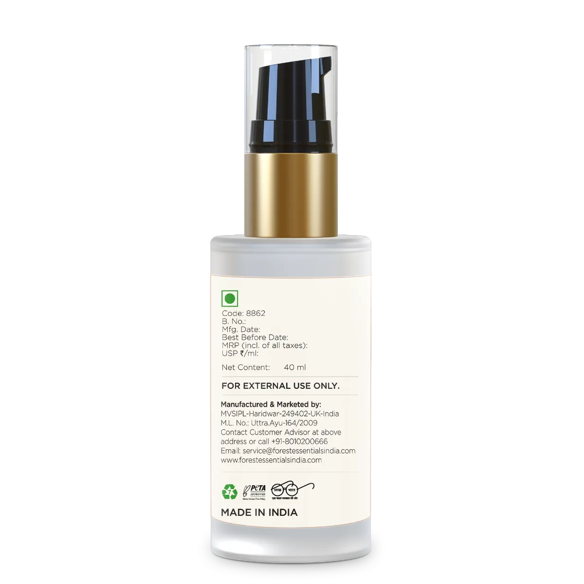 Forest Essentials Light Day Lotion Jasmine & Mogra With SPF 30 - PA++ - Image 4