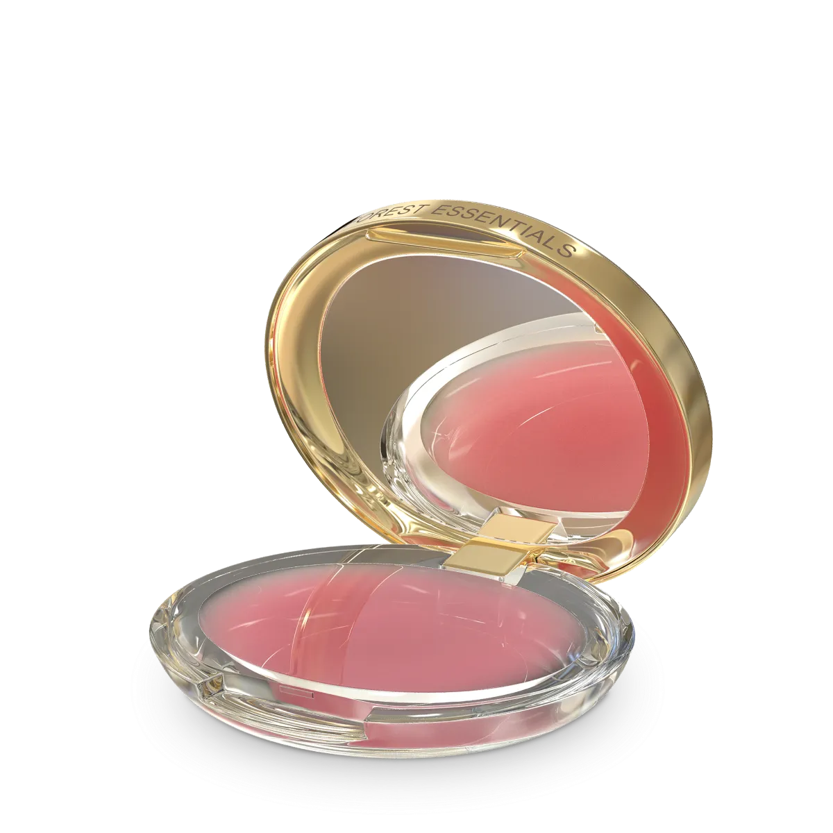 Forest Essentials Luscious Lip Balm Sugared Rose Petal - Image 2