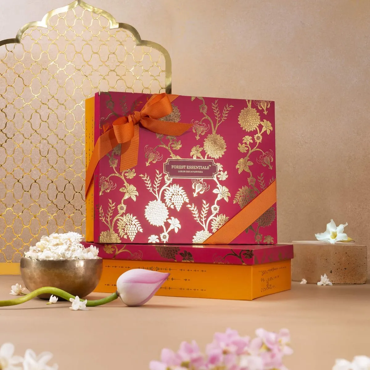Forest Essentials Opulence Bath & Body Care Essentials Gift Box