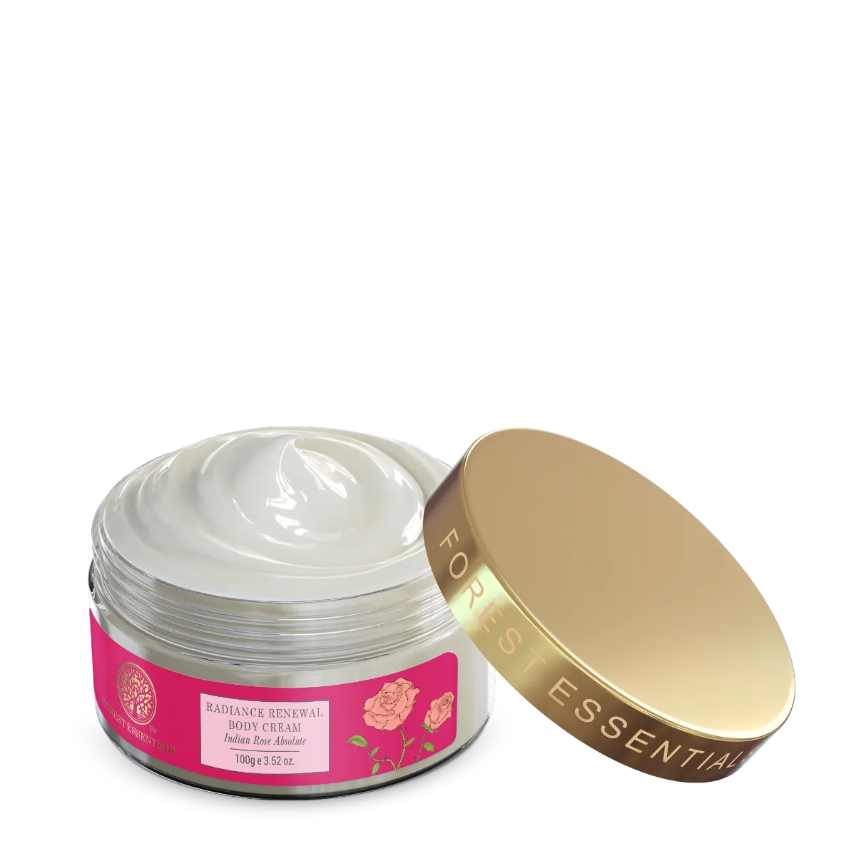 Forest Essentials Radiance Renewal Body Cream Indian Rose Absolute - Image 2
