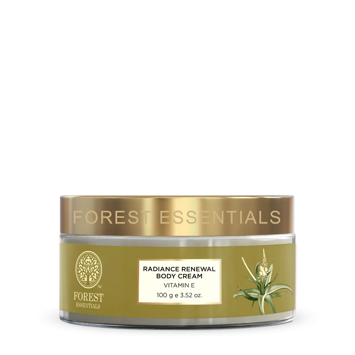 Forest Essentials Radiance Renewal Body Cream Vitamin E Forest Essentials Radiance Renewal Body Cream Vitamin E-Pack Size-100 g
