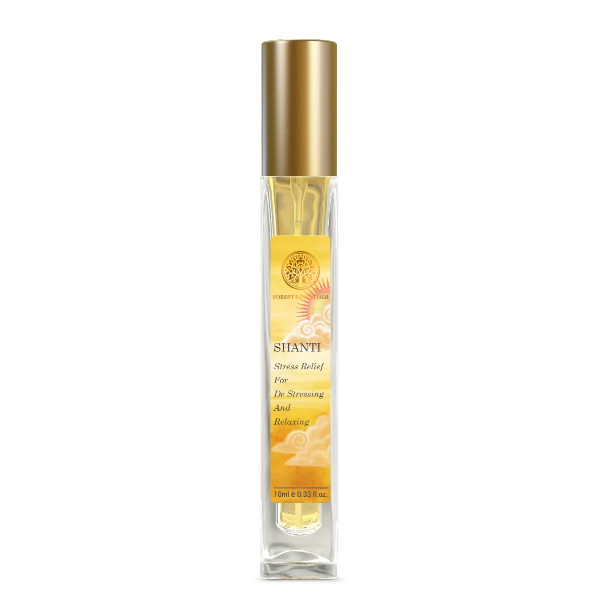 Forest Essentials Shanti - Stress Relief for De Stressing and Relaxing Forest Essentials Shanti - Stress Relief for De Stressing and Relaxing-Pack Size-10 ml