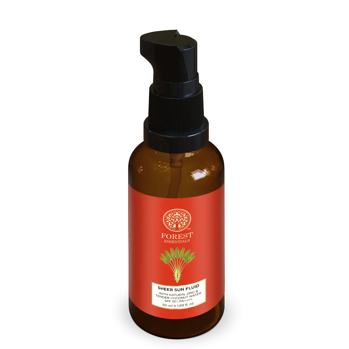 Forest Essentials Sheer Sun Fluid With SPF 50-PA++++ - Image 3