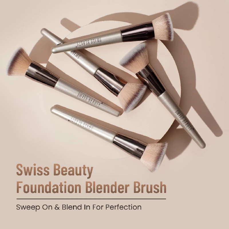 Swiss Beauty Foundation Blender Brush for Makeup - Image 2