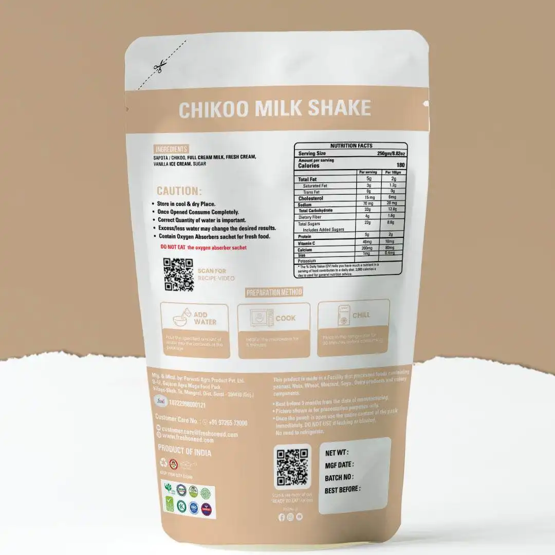 Freshoneed Chikoo Milk Shake - Image 3