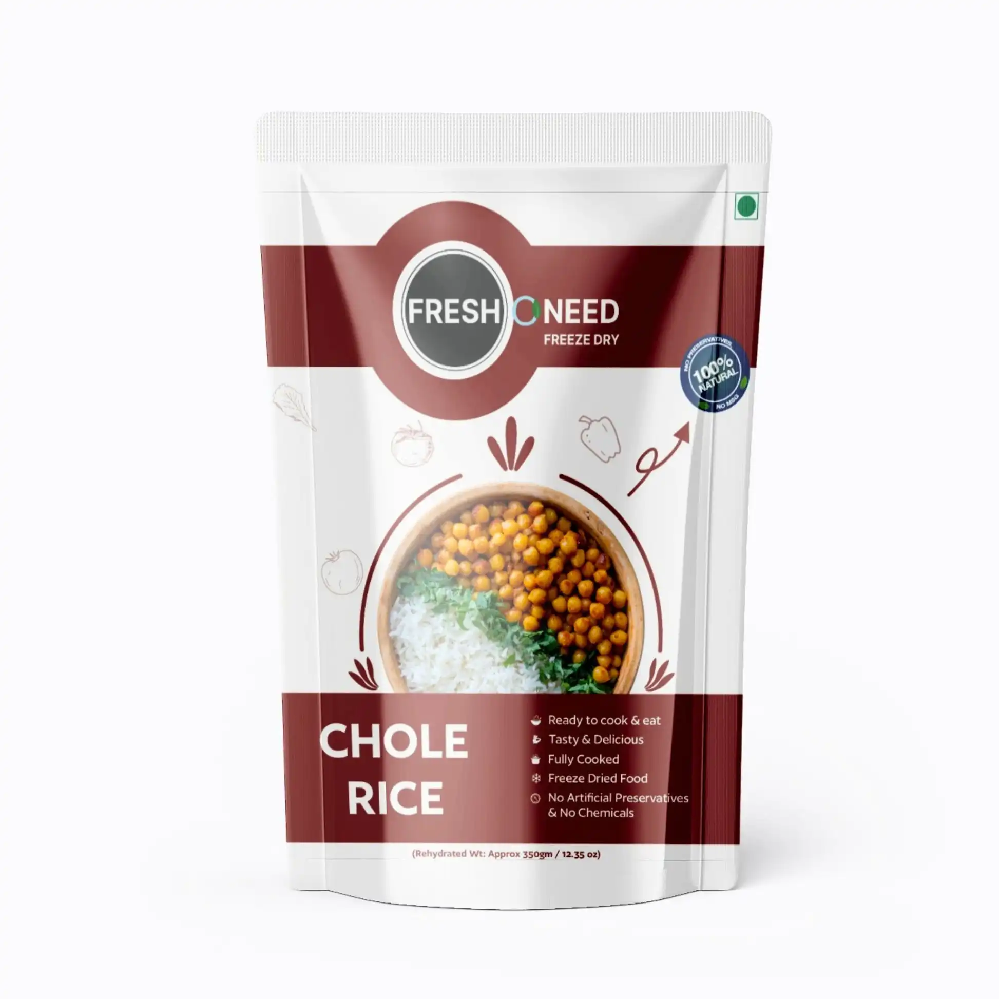 Freshoneed Chole Rice | The Desi Food