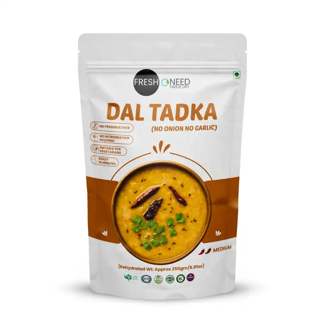 Freshoneed Dal Tadka (Without Onion & Garlic) Freshoneed Dal Tadka (Without Onion & Garlic)-Pack Size-250 g