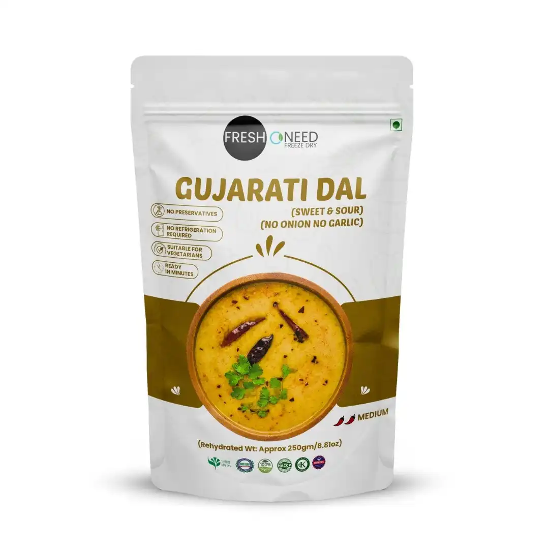 Freshoneed Gujarati Dal (Without Onion & Garlic) Freshoneed Gujarati Dal (Without Onion & Garlic)-Pack Size-250 g