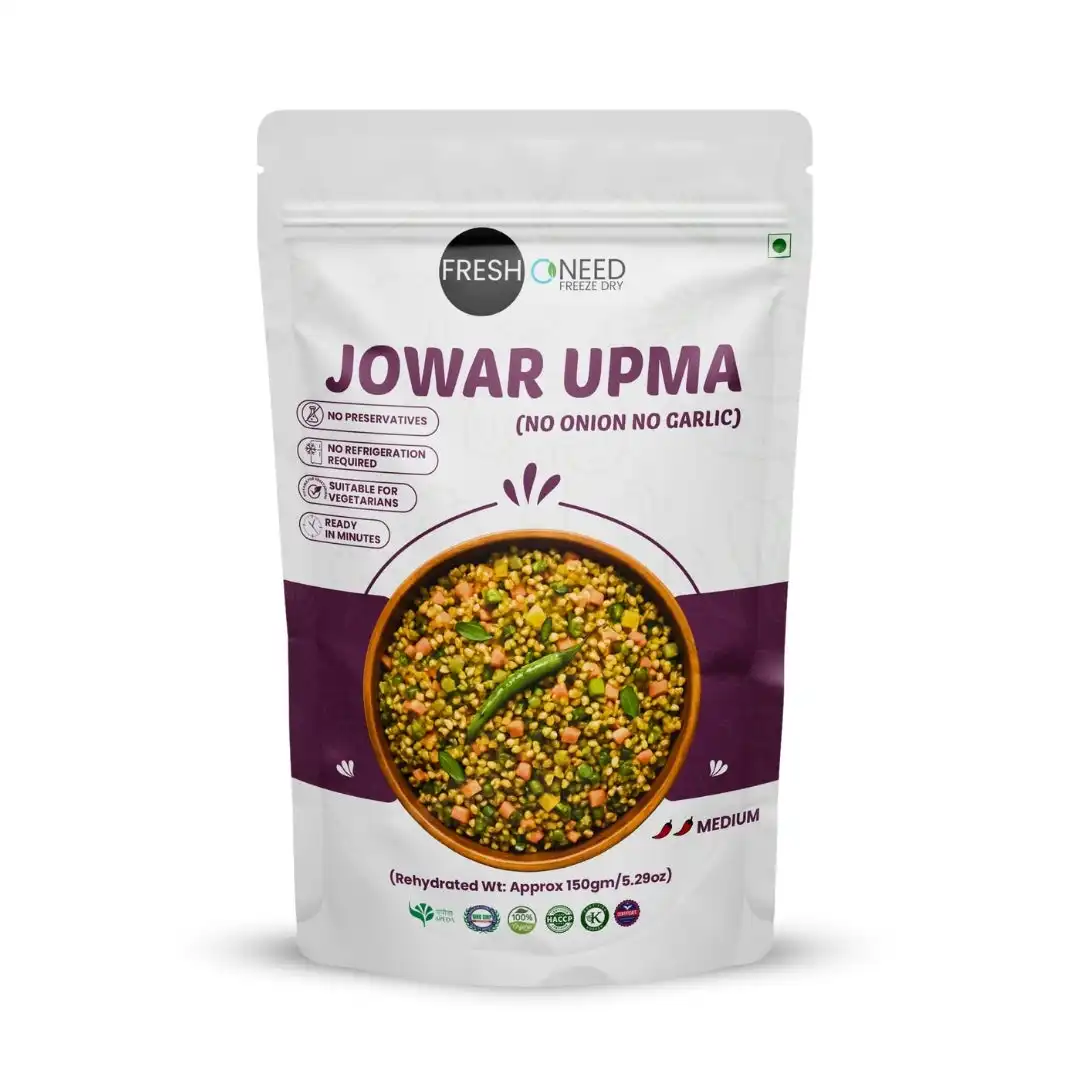Freshoneed Jowar Upma (Without Onion & Garlic) Freshoneed Jowar Upma (Without Onion & Garlic)-Pack Size-150 g