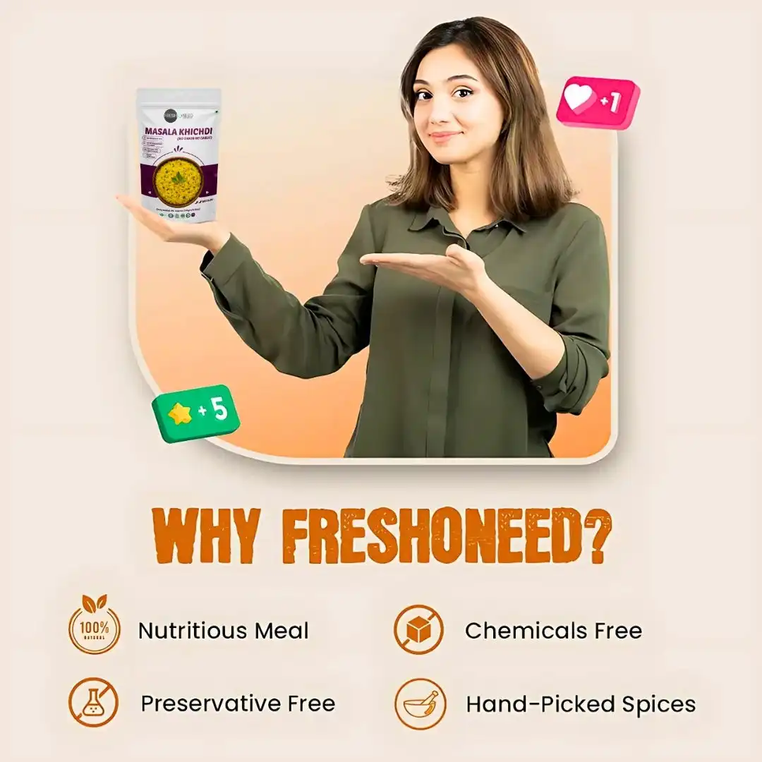 Freshoneed Masala Khichdi (Without Onion & Garlic) - Image 6