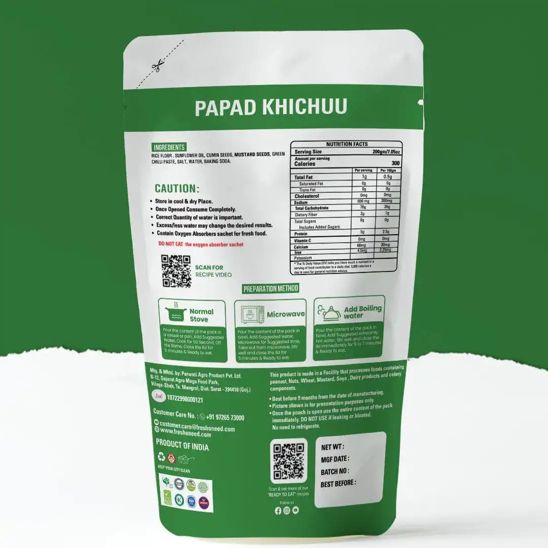 Freshoneed Papad Khichuu (with masala) - Image 3