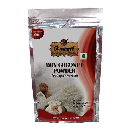 GEETARTH Dry Coconut Powder GEETARTH Dry Coconut Powder--200 g Pouch