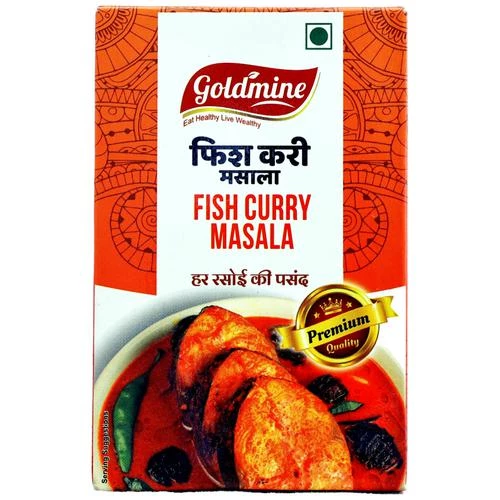 GOLDMINE Fish Curry Masala - Aromatic Spice Blend GOLDMINE Fish Curry Masala - Aromatic Spice Blend--50 g