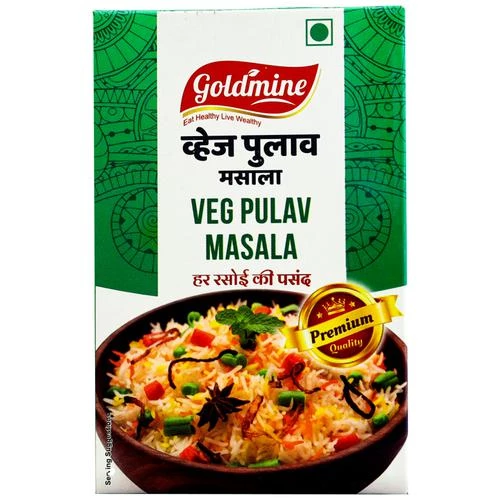 GOLDMINE Veg Pulao Masala - Flavourful Spice Mix GOLDMINE Veg Pulao Masala - Flavourful Spice Mix--50 g