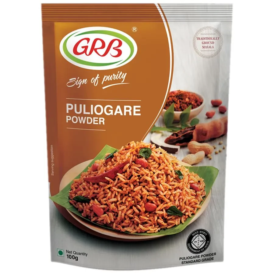 GRB Puliogare Powder GRB Puliogare Powder--100 g Pouch