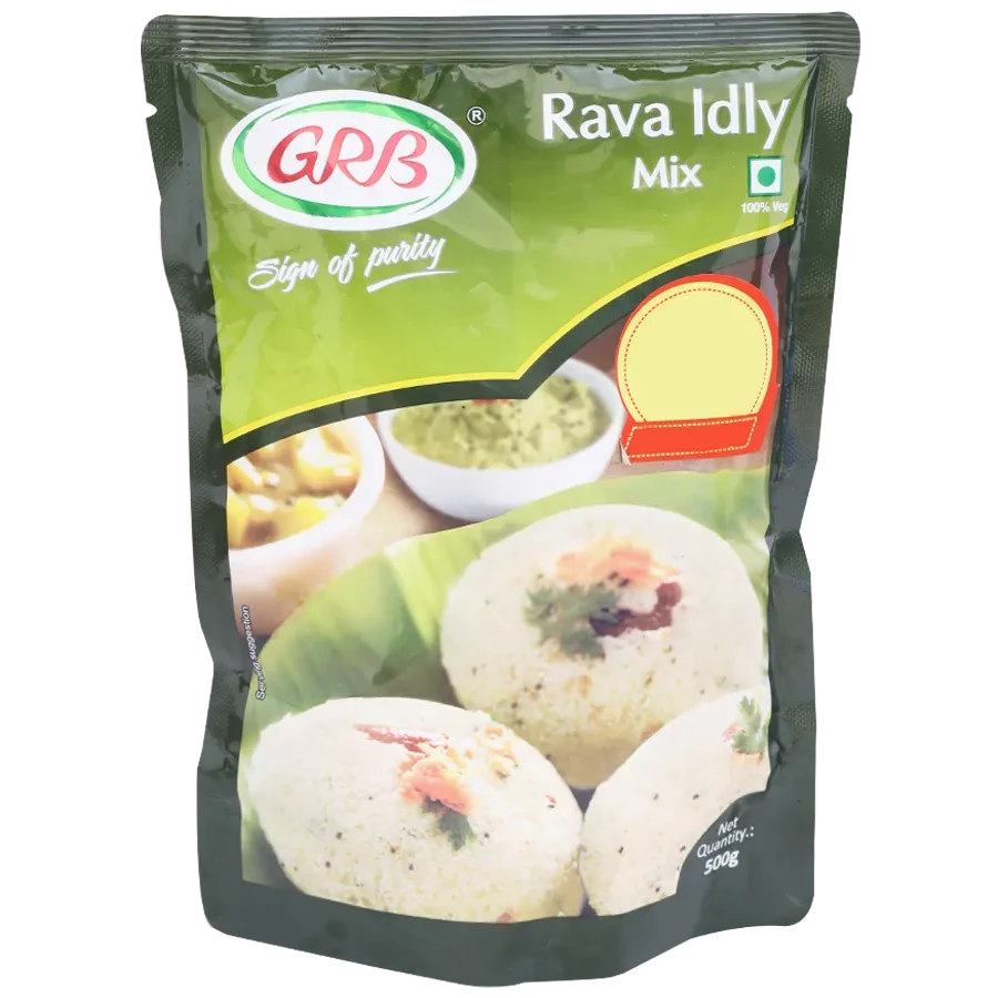 GRB Rava Idly Mix GRB Rava Idly Mix--500 g Pouch