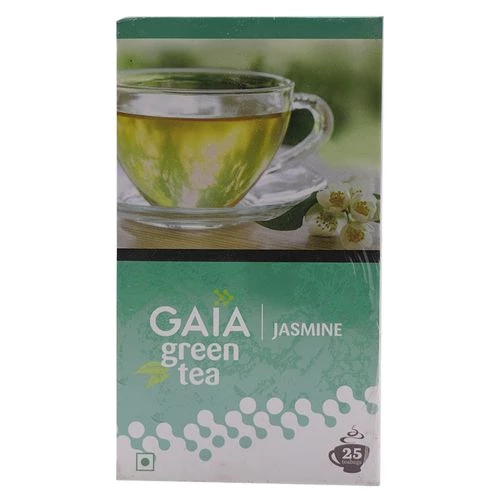 Gaia  Green Tea - Jasmine Gaia  Green Tea - Jasmine--50 g (25 Bags x 2 g each)