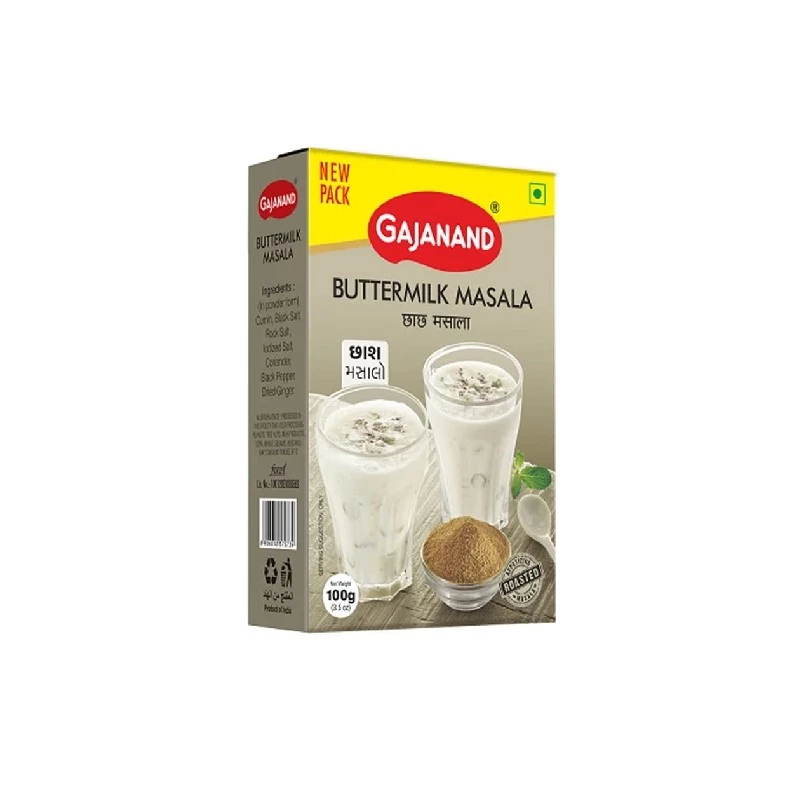 Gajanand Buttermilk Masala Gajanand Buttermilk Masala-Pack Size-100 g