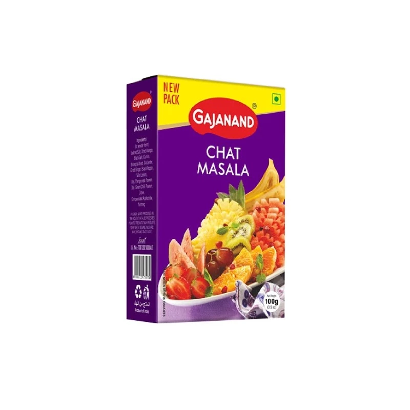 Gajanand Chat Masala Gajanand Chat Masala-Pack Size-100 g