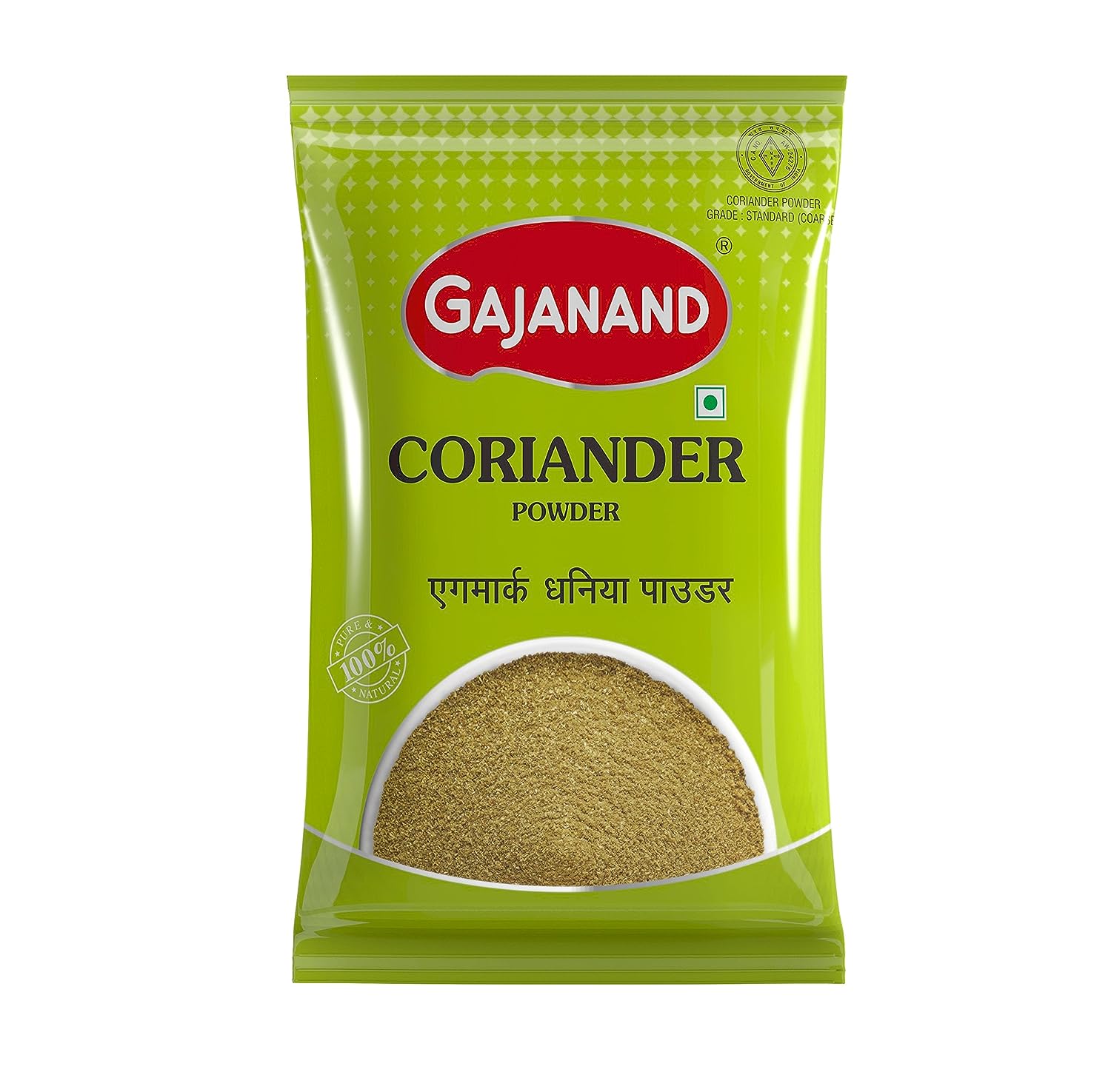 Gajanand Coriander Powder Gajanand Coriander Powder-pack size-500 g