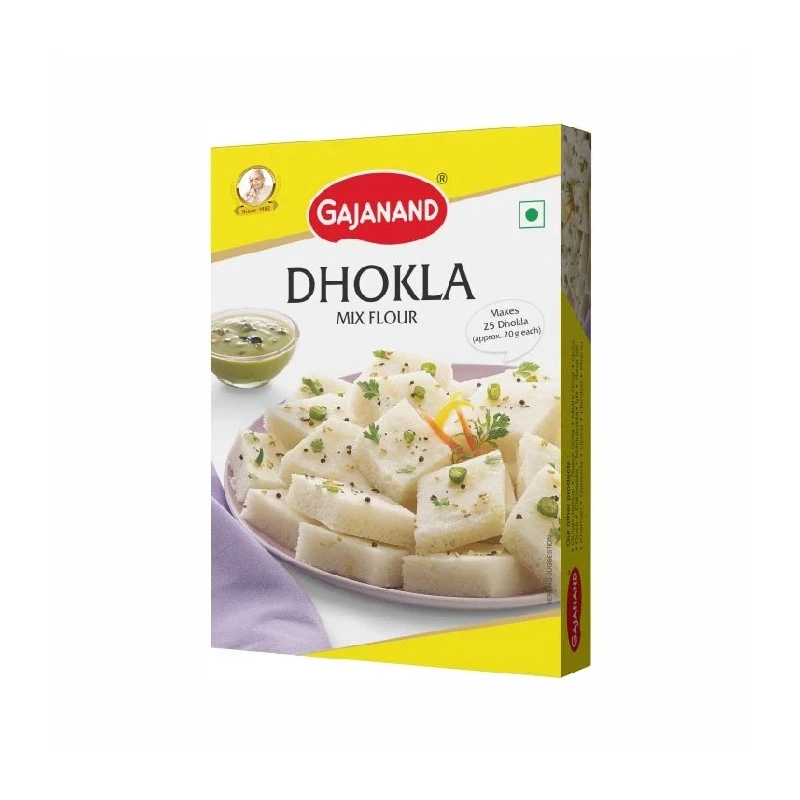 Gajanand Dhokla Mix Flour Gajanand Dhokla Mix Flour-Pack Size-400 g