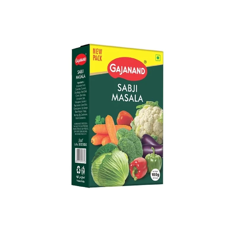 Gajanand Sabji Masala Gajanand Sabji Masala-Pack Size-100 g
