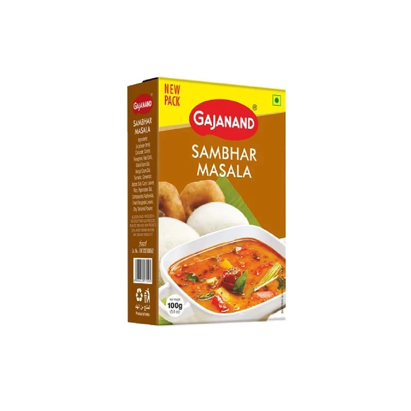 Gajanand Sambhar Masala Gajanand Sambhar Masala-Pack Size-100 g