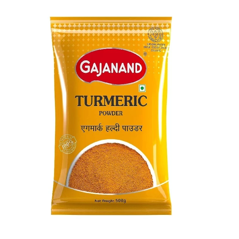 Gajanand Turmeric Powder Gajanand Turmeric Powder-Pack Size-500 g